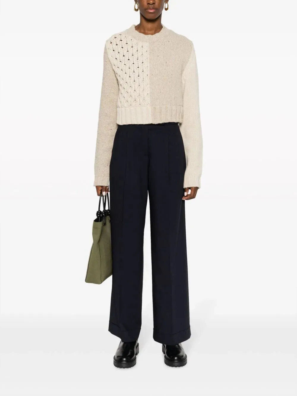 STRETCH WOOL TROUSERS sold by Lord & Taylor product image thumbnail 4