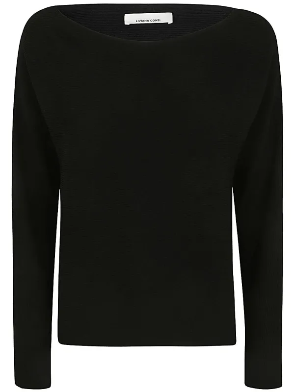 LONG SLEEVES ASYMMETRIC SWEATER sold by Lord & Taylor