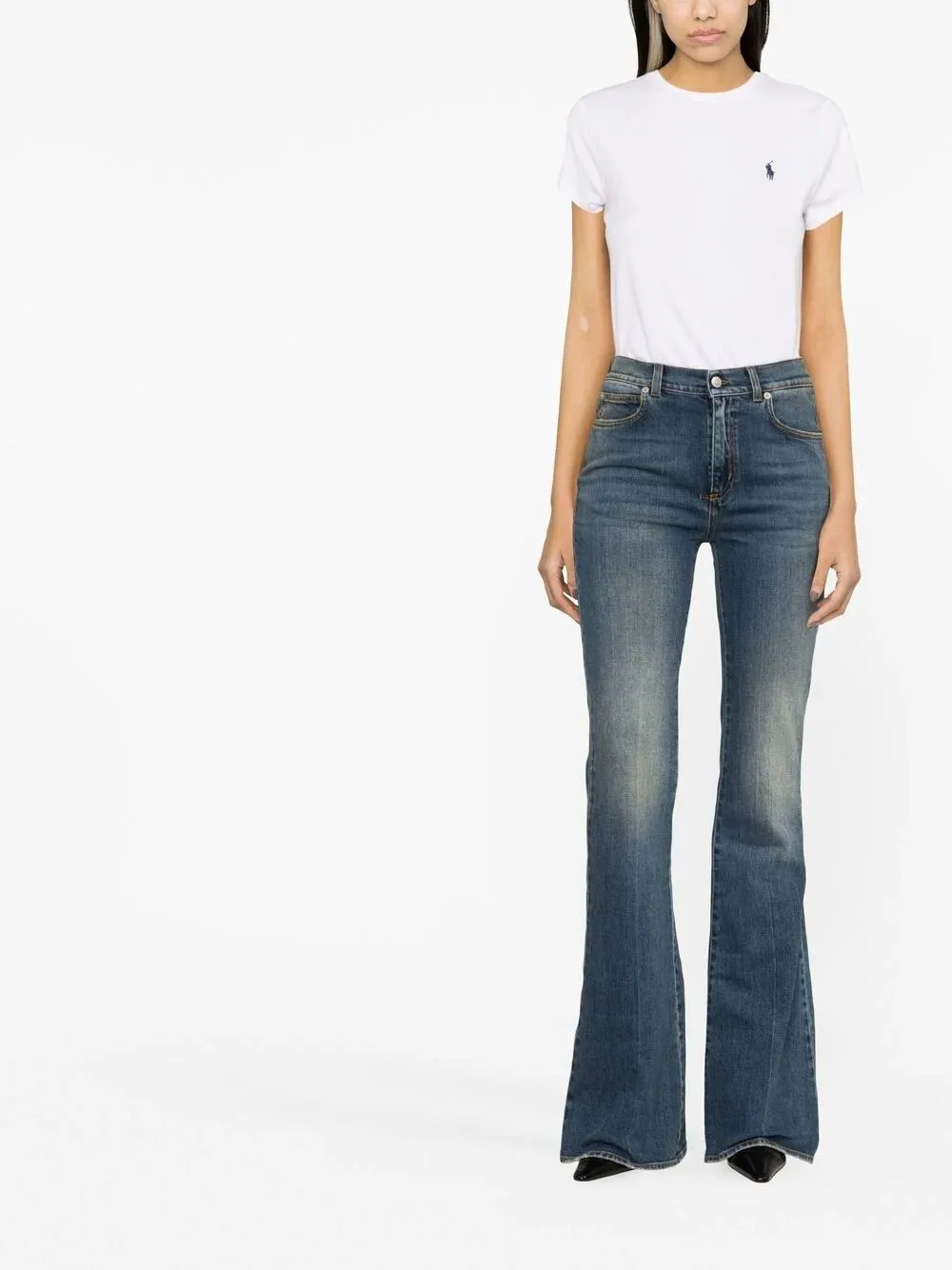 CREW NECK T-SHIRT WITH HORSE sold by Lord & Taylor product image thumbnail 4