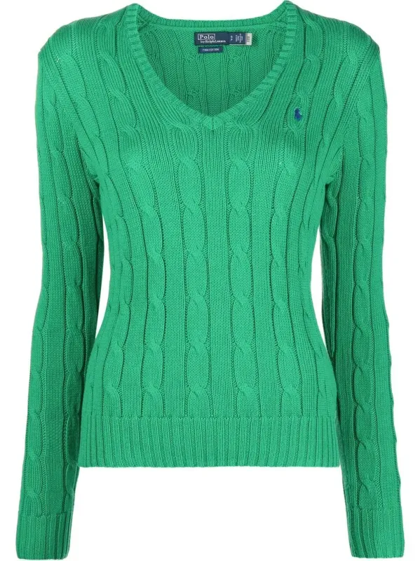 V NECK BRAIDED SWEATER sold by Lord & Taylor