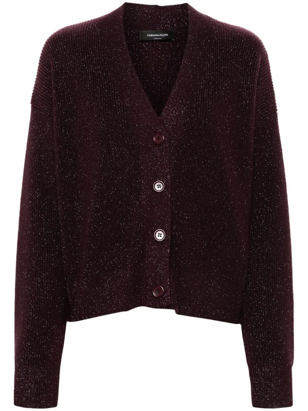 LUREX LONG SLEEVE CARDIGAN sold by Lord & Taylor product image thumbnail 4