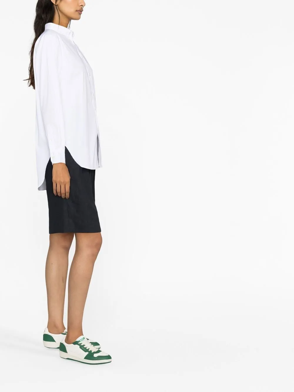 LONG SLEEVES LIGH ST-BUTTON FRONT SHIRT sold by Lord & Taylor product image thumbnail 4