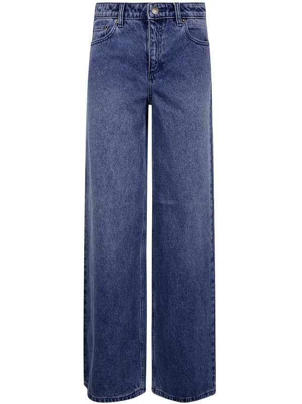 RELAXED WIDE LEG JEANS sold by Lord & Taylor