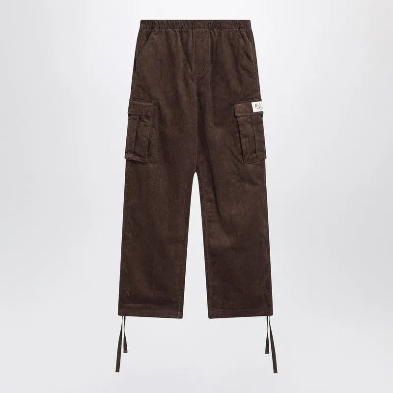 BROWN CORDUROY CARGO TROUSERS sold by Lord & Taylor