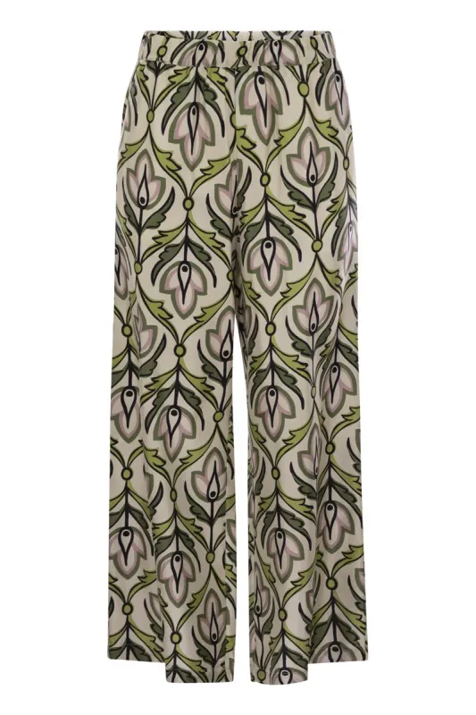EUSEBIO - SILK TWILL TROUSERS sold by Lord & Taylor
