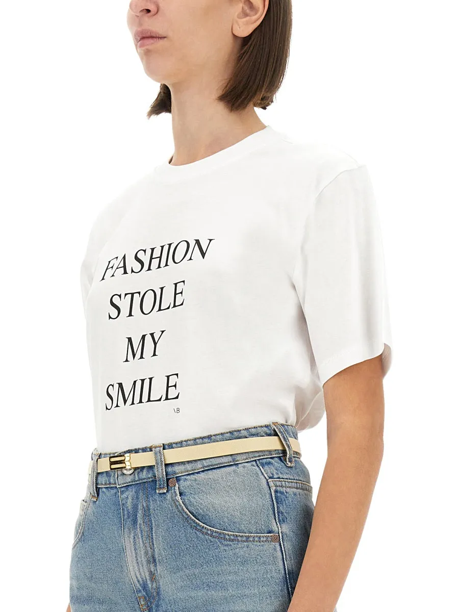 FASHION STOLE MY SMILE T-SHIRT sold by Lord & Taylor product image thumbnail 4