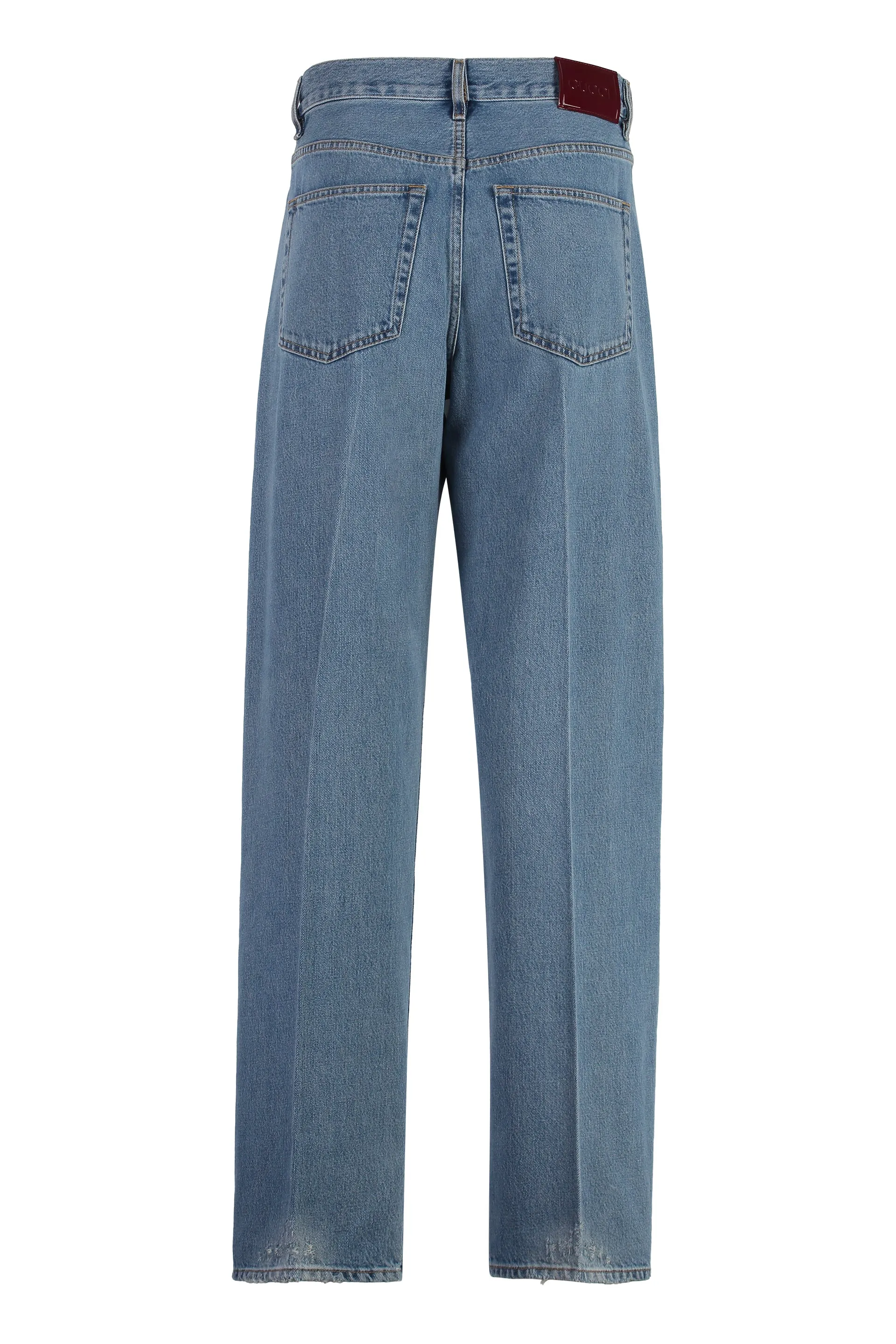 5-POCKET STRAIGHT-LEG JEANS sold by Lord & Taylor product image thumbnail 2