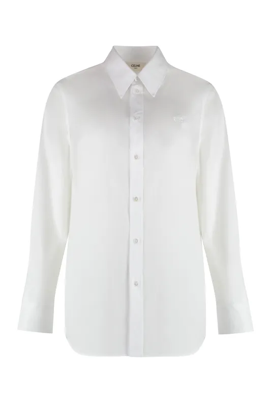 TOMBOY COTTON POPLIN SHIRT sold by Lord & Taylor