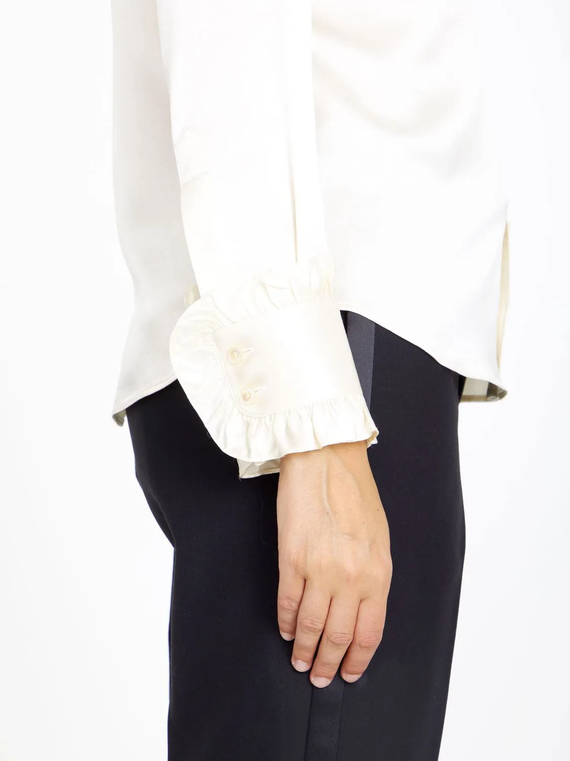 ROMY SILK SHIRT sold by Lord & Taylor product image thumbnail 5