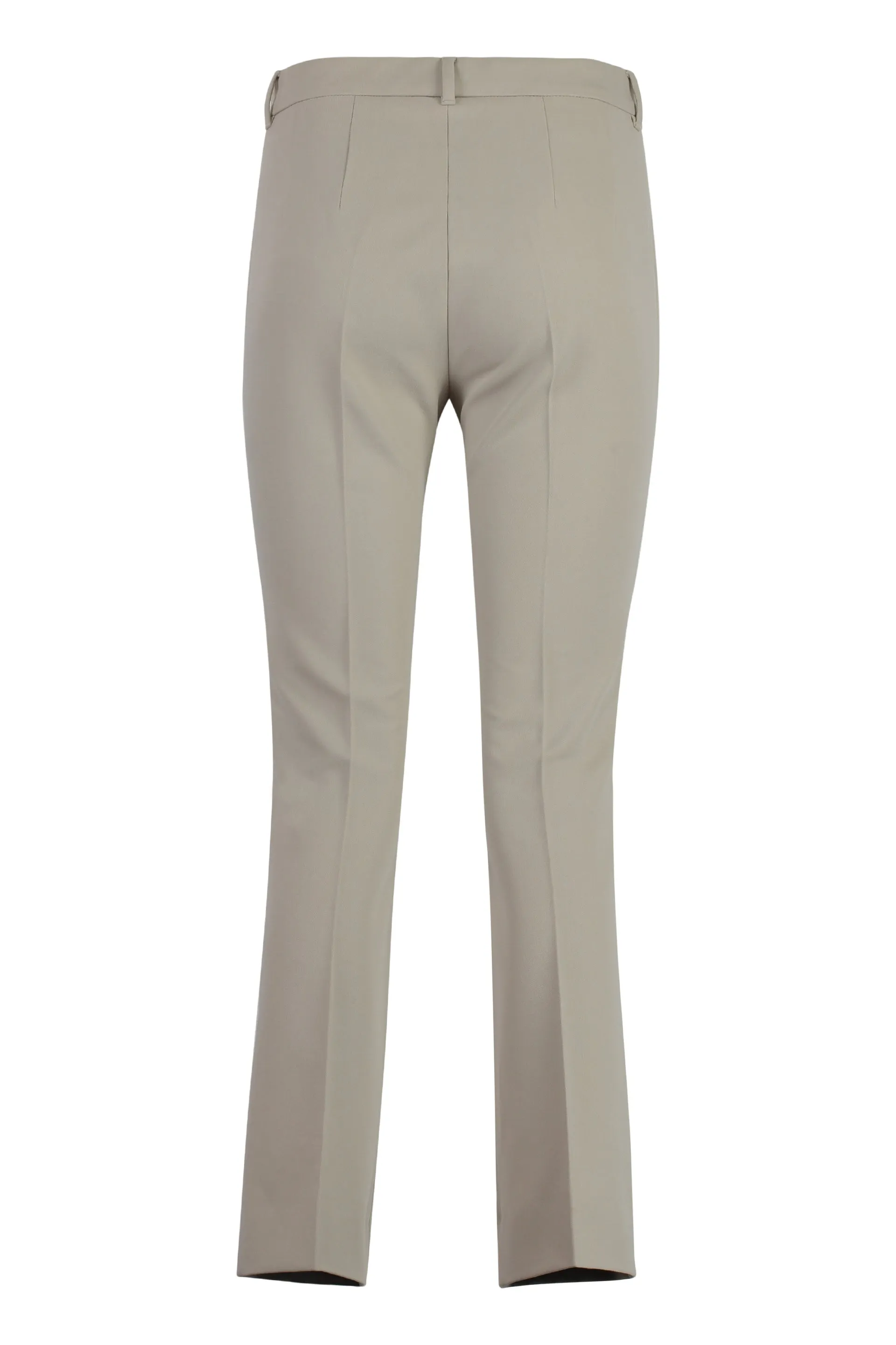 STRETCH VISCOSE TROUSERS WITH FLARED HEM sold by Lord & Taylor product image thumbnail 2