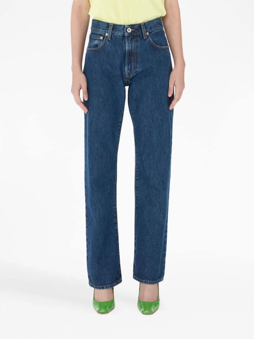 STRAIGHT LEG JEANS sold by Lord & Taylor product image thumbnail 5