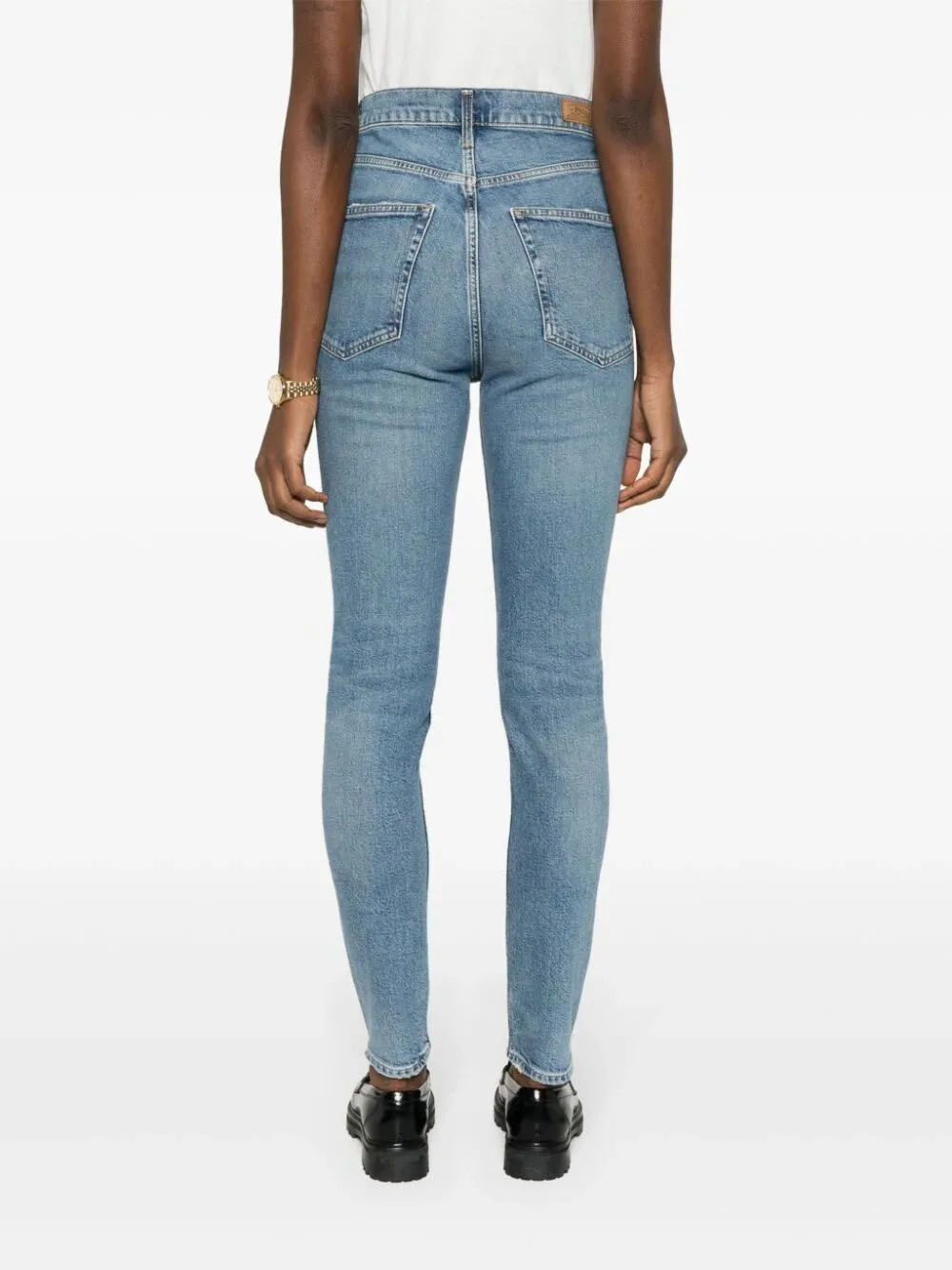 HIGH WAISTED SKINNY JEANS sold by Lord & Taylor product image thumbnail 3