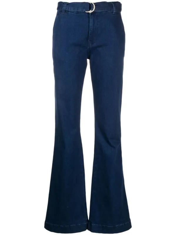 LE HIGH FLARE BELTED TROUSER sold by Lord & Taylor