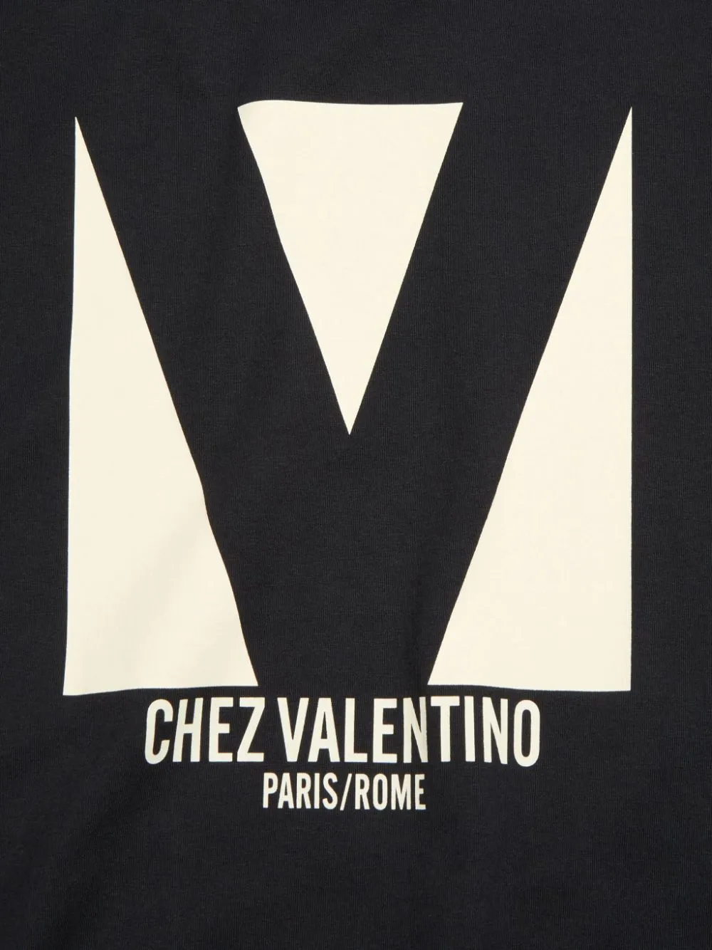 CHEZ VALENTINO COTTON T-SHIRT sold by Lord & Taylor product image thumbnail 3