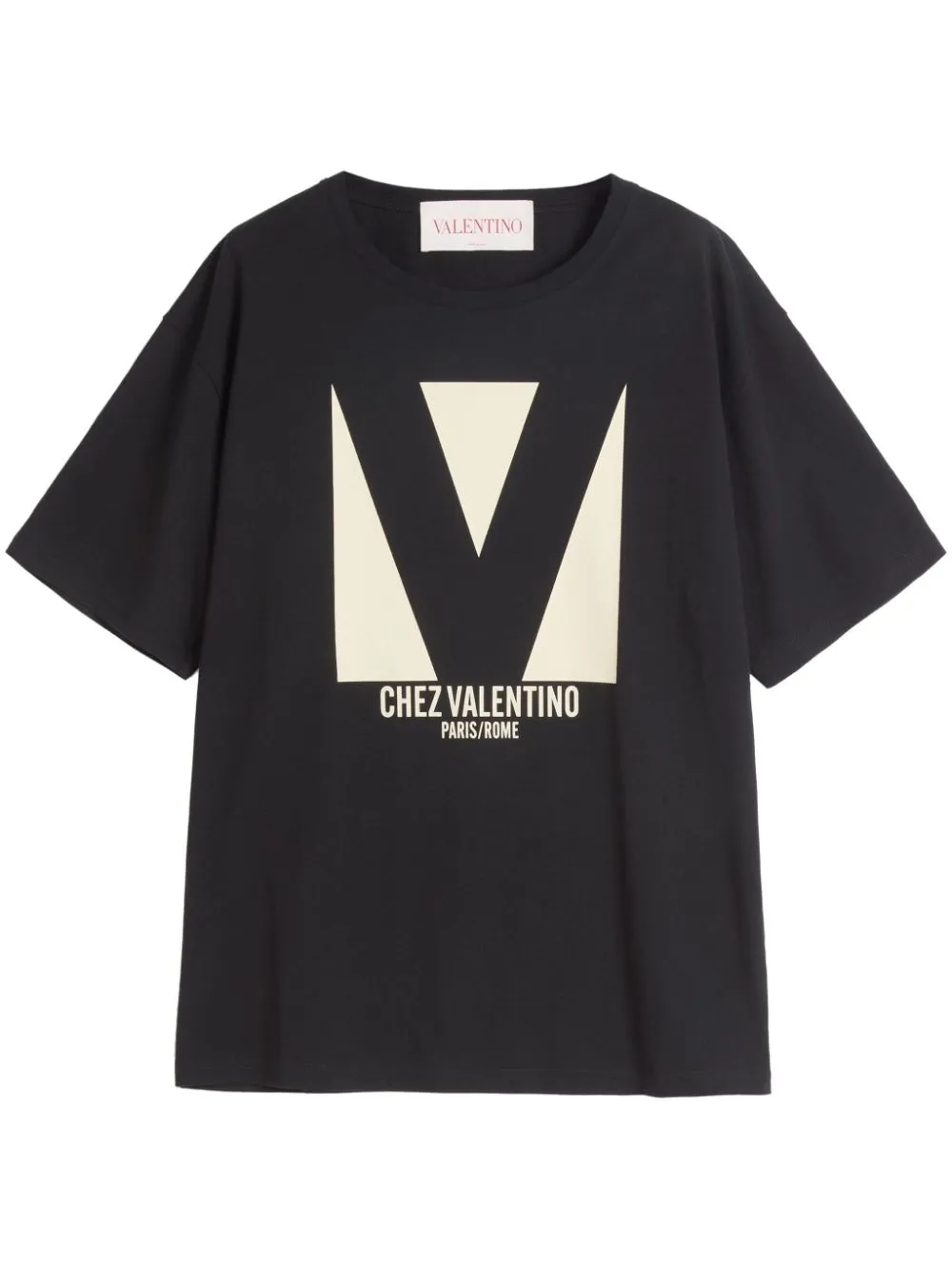 CHEZ VALENTINO COTTON T-SHIRT sold by Lord & Taylor