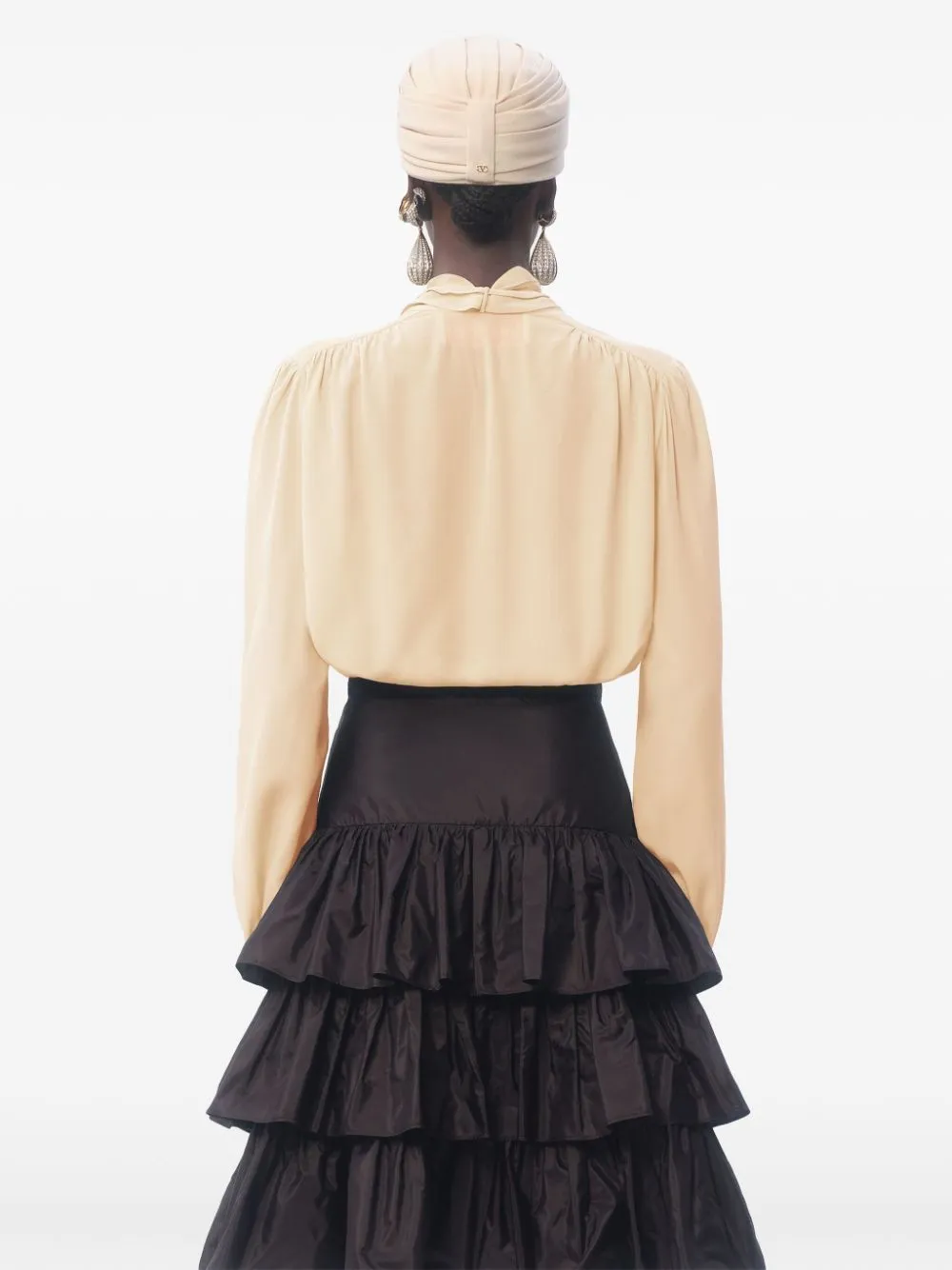CREPE DE CHINE SILK BLOUSE sold by Lord & Taylor product image thumbnail 5