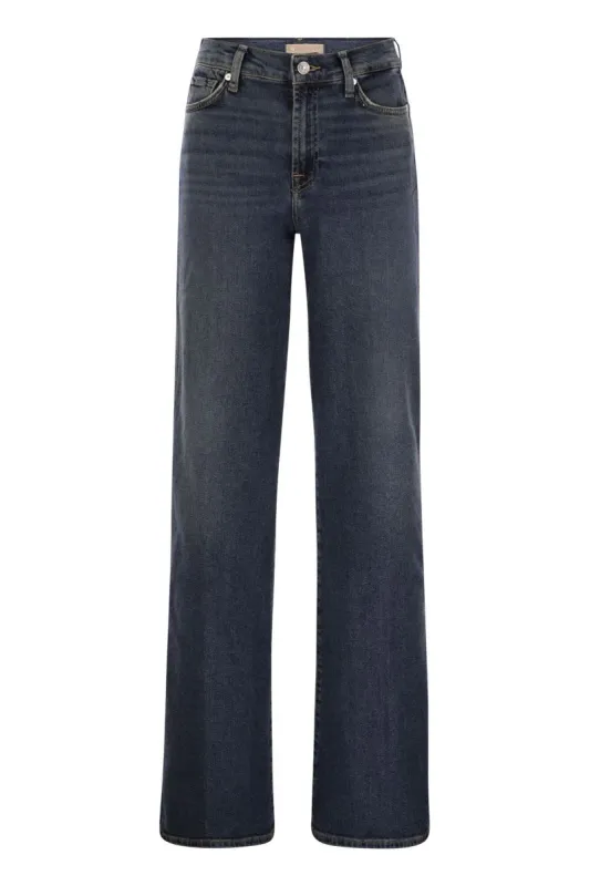 LOTTA FLARED DENIM JEANS sold by Lord & Taylor