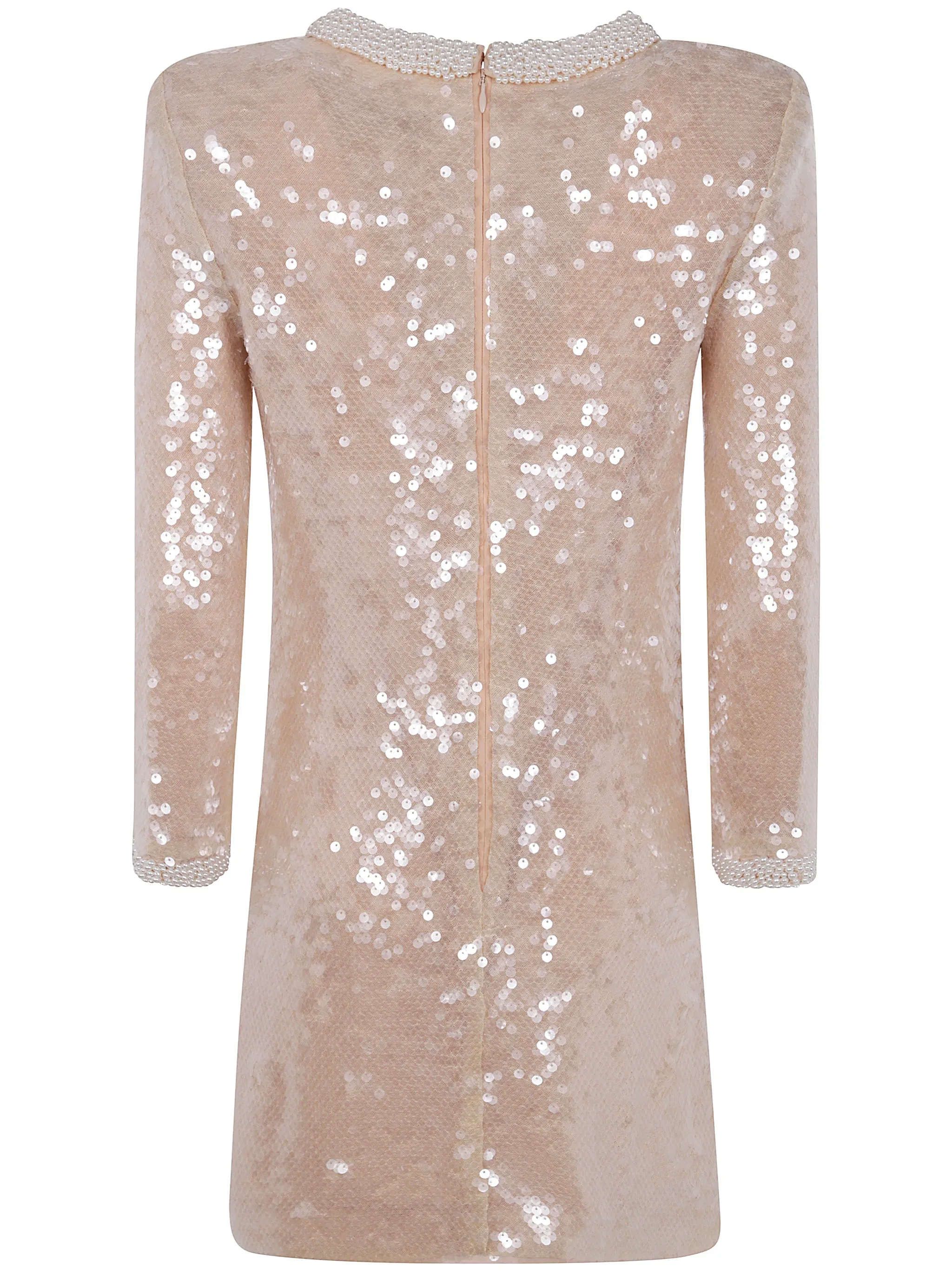 PEARL TRIM SEQUIN MINI DRESS sold by Lord & Taylor product image thumbnail 2