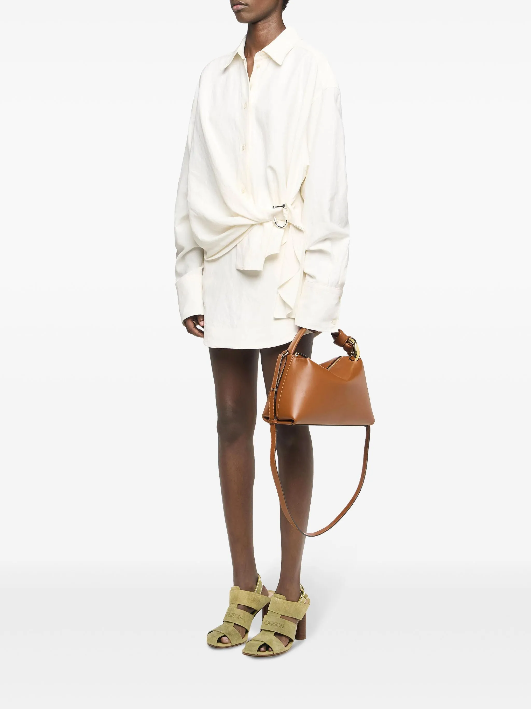 CURVED HEM MINI SKIRT sold by Lord & Taylor product image thumbnail 4