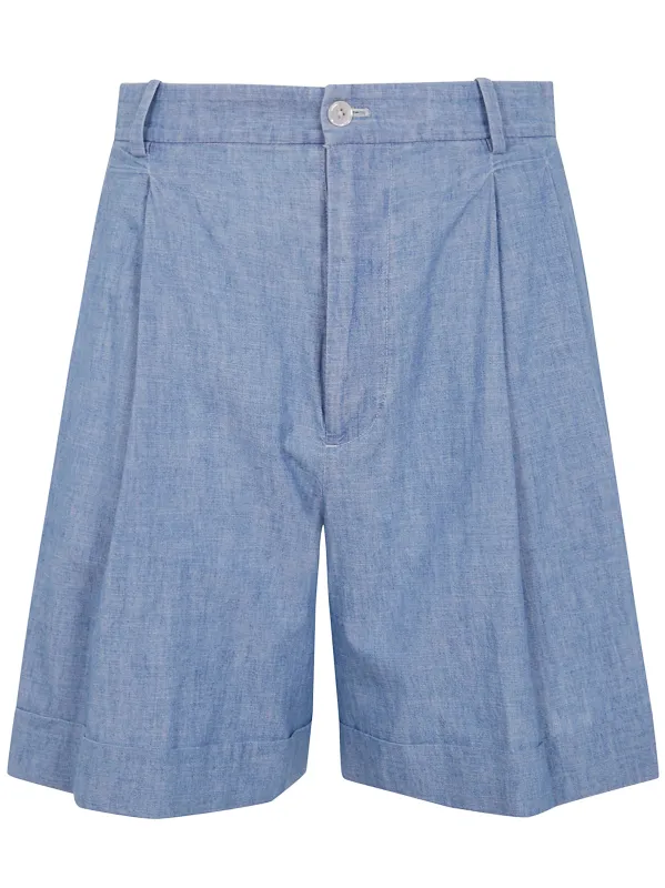LMA SHT PLEATED BERMUDA PANTS sold by Lord & Taylor