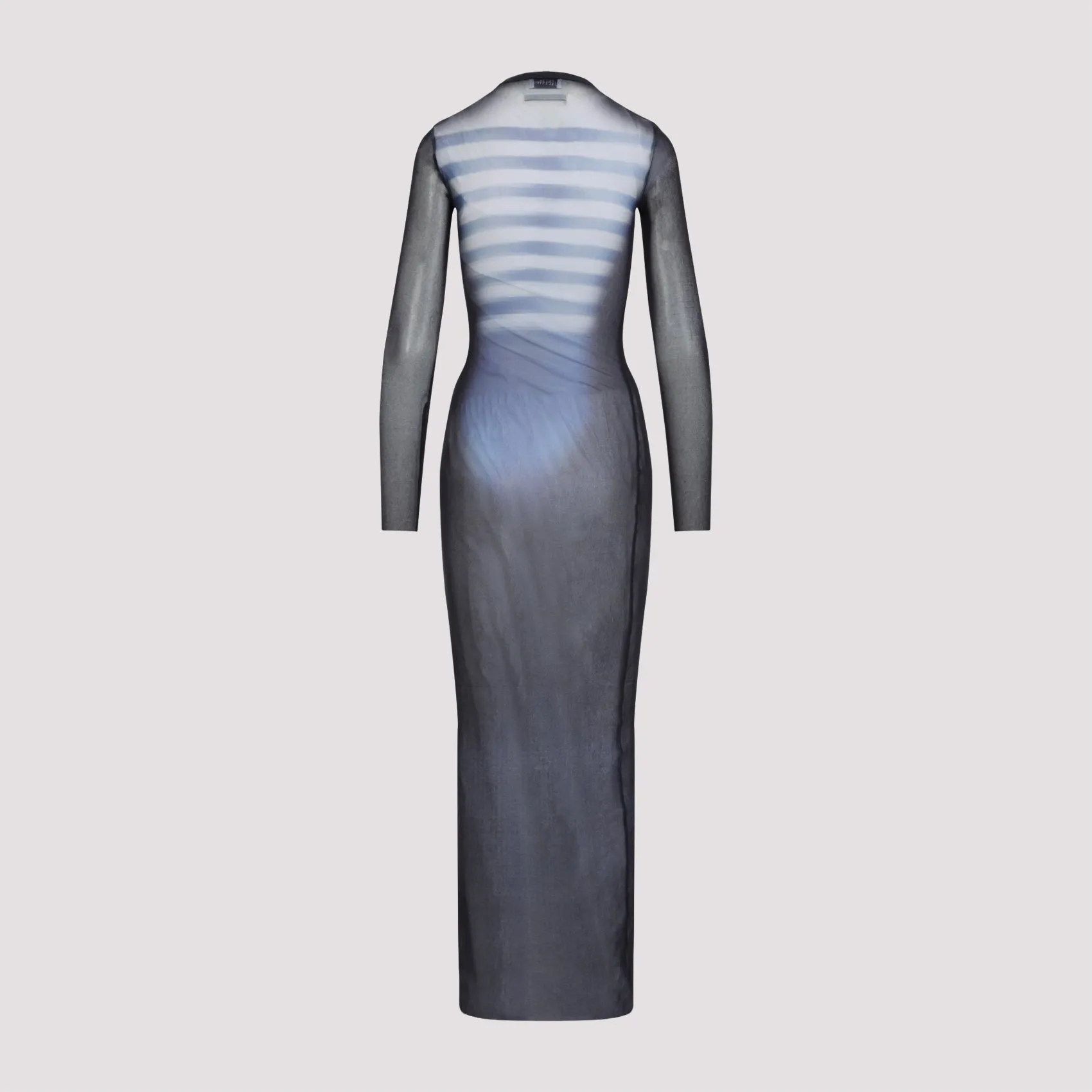 MESH CREW NECK LONG DRESS PRINTED "LE MÂLE" sold by Lord & Taylor product image thumbnail 3
