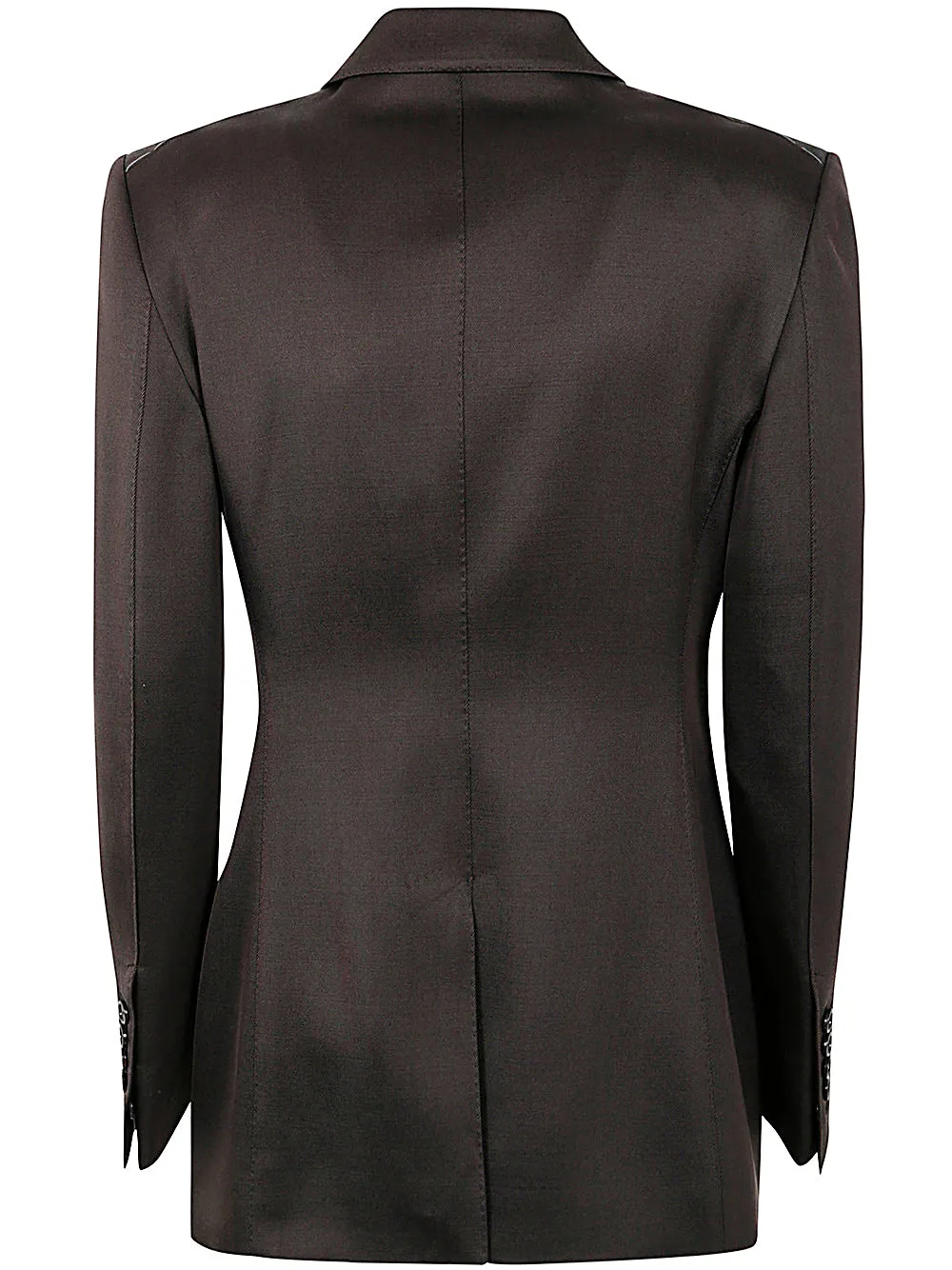 SILK AND WOOL TWILL DOUBLE BREASTED JACKET sold by Lord & Taylor product image thumbnail 2