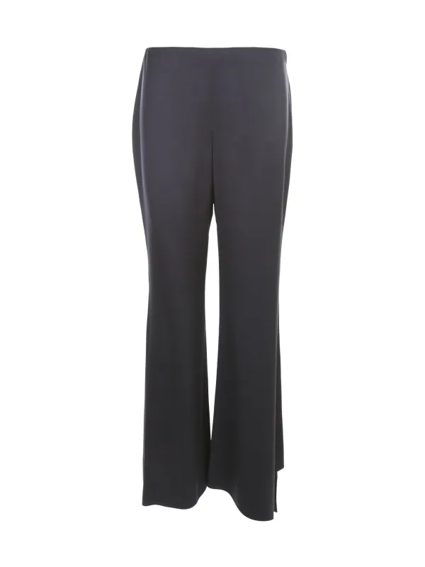 SATIN ASYMMETRICAL BOTTOM PANTS sold by Lord & Taylor