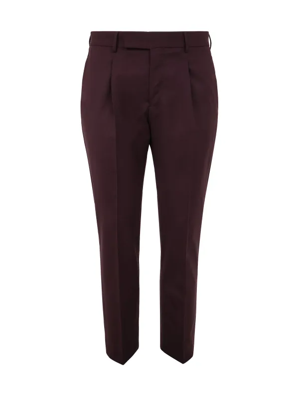 ONE PLEAT TROUSERS WITH IN SEAM POCKETS sold by Lord & Taylor