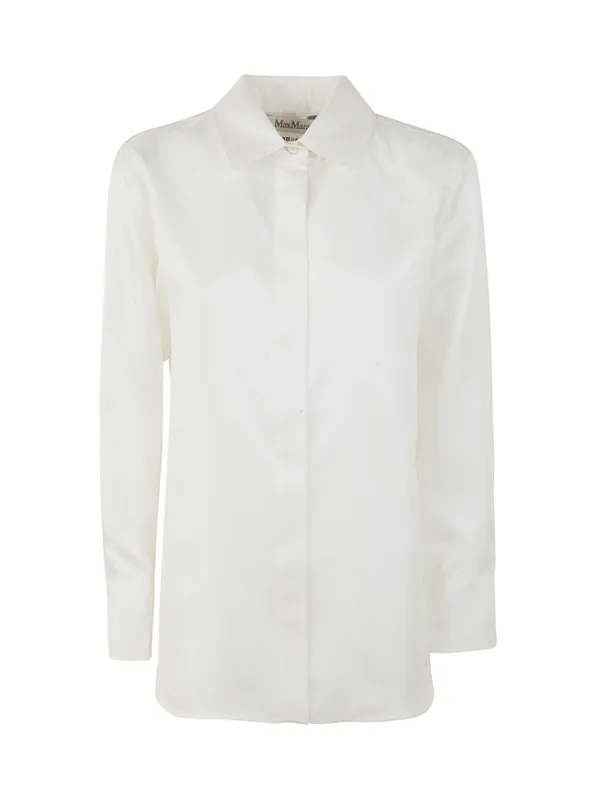 MOLINA - SILK TWILL SHIRT made by MaxMara
