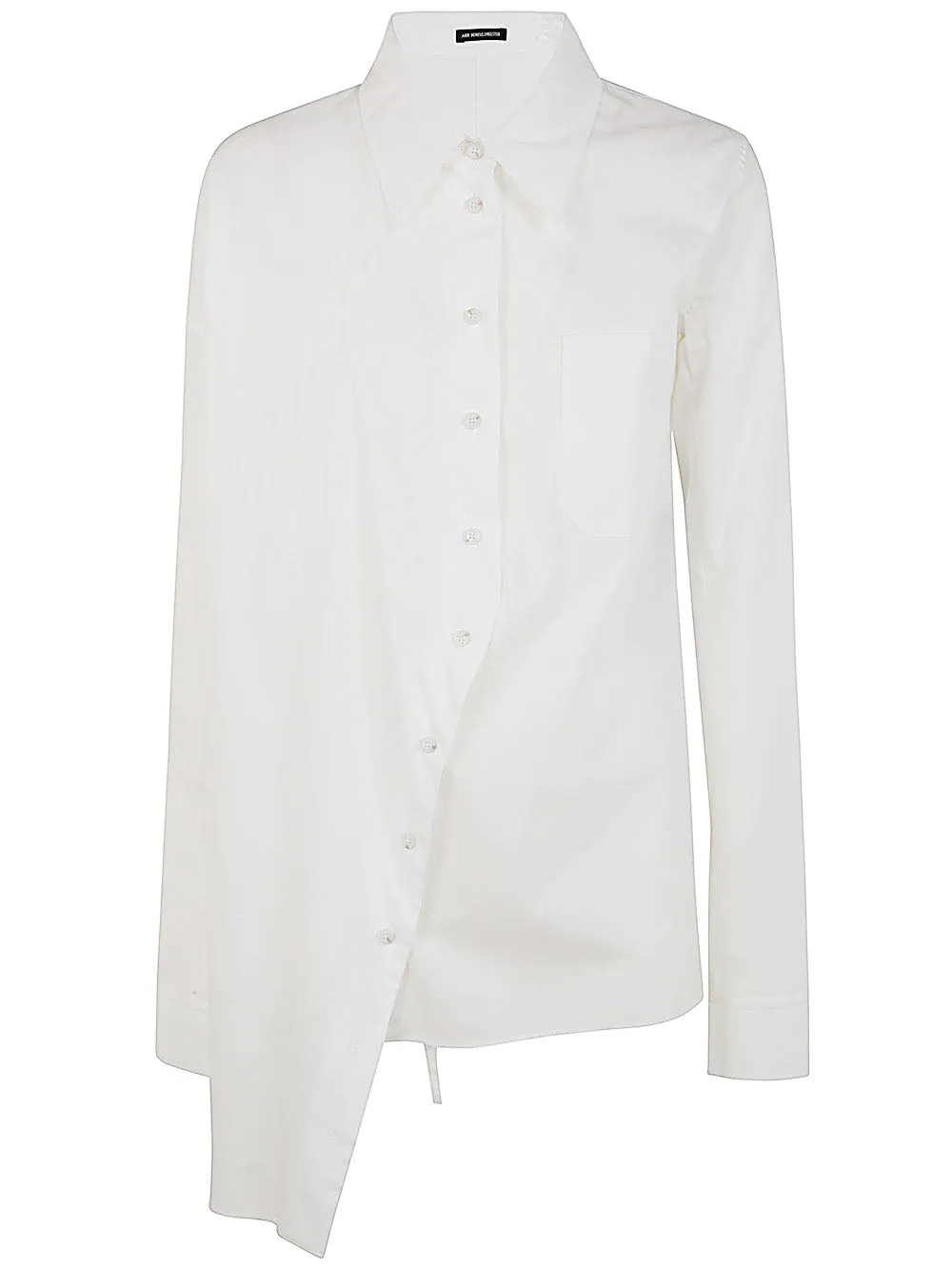 JULA DROPPED SHOULDER SHIRT POPELINE WHITE sold by Lord & Taylor