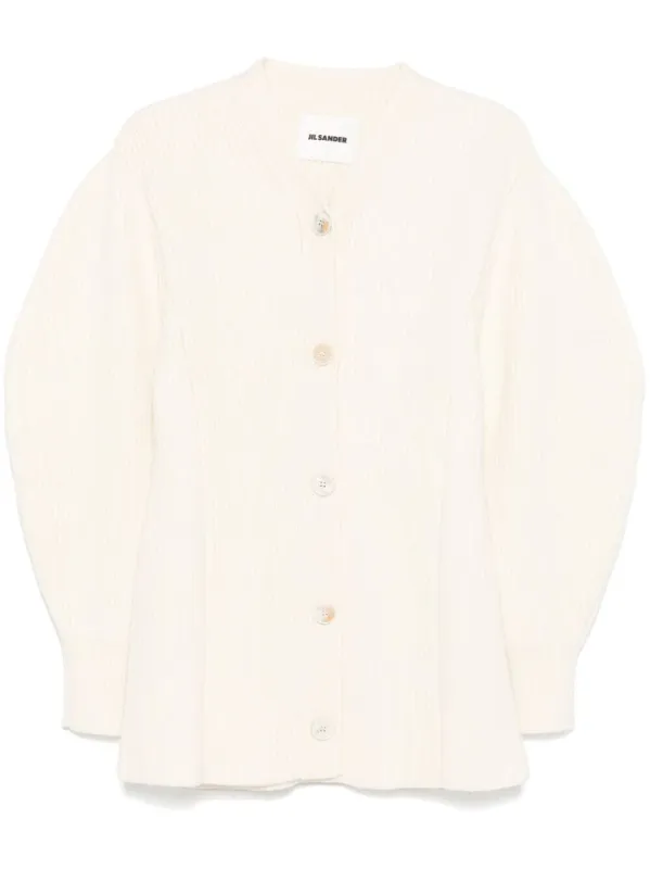 WOMAN`S LONG SLEEVES V-NECK LONG CARDIGAN sold by Lord & Taylor