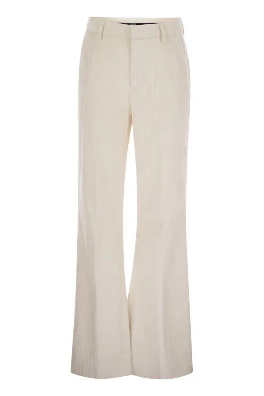 JANICE - WIDE CORDUROY TROUSERS sold by Lord & Taylor