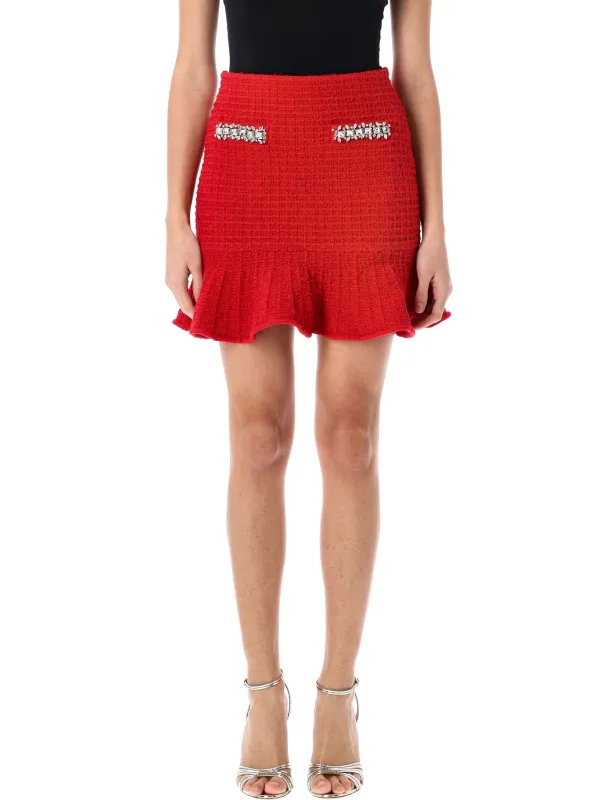 TEXTURED KNIT MINI SKIRT sold by Lord & Taylor