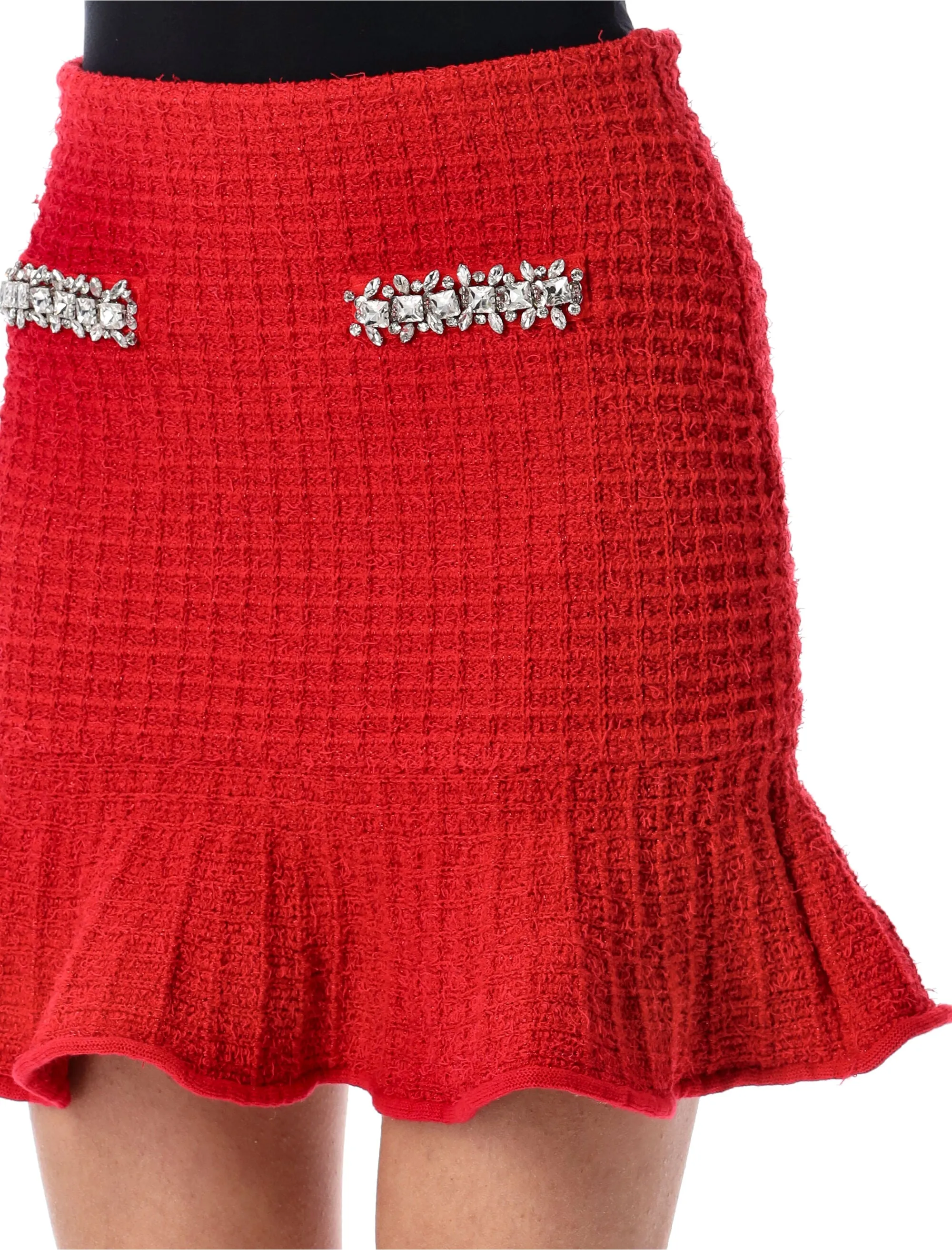 TEXTURED KNIT MINI SKIRT sold by Lord & Taylor product image thumbnail 3