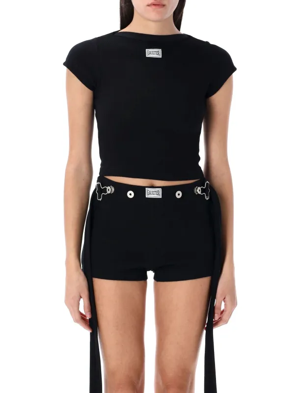 THE WHITE PATCH T-SHIRT made by Jean Paul Gaultier