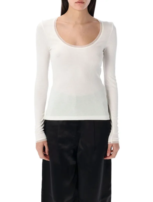 LONG SLEEVE JERSEY TOP sold by Lord & Taylor