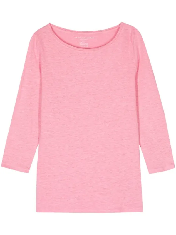 3/4 SLEEVES BOAT NECK T-SHIRT sold by Lord & Taylor