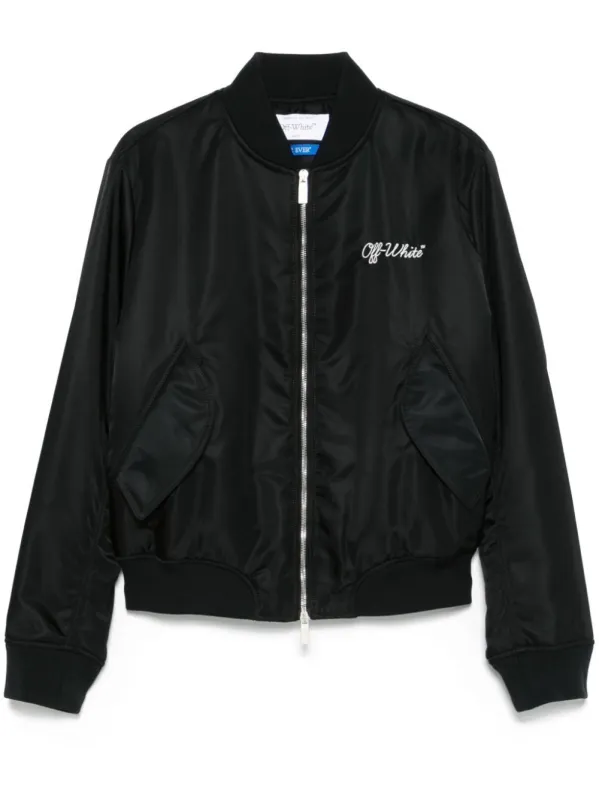 SCRIPT VARSITY JACKET sold by Lord & Taylor