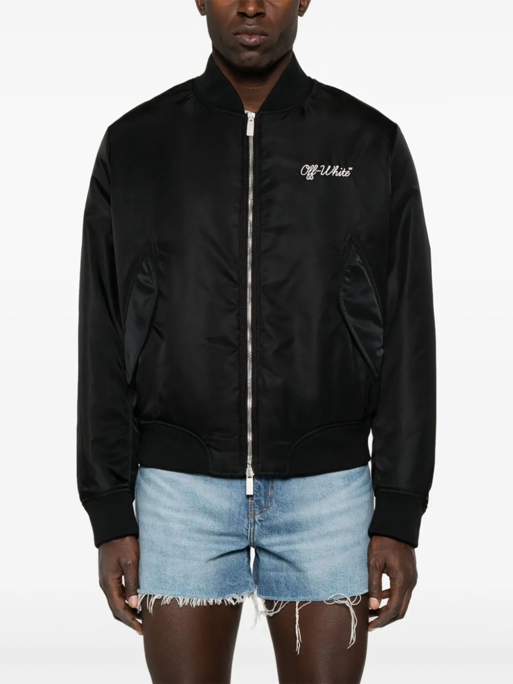 SCRIPT VARSITY JACKET sold by Lord & Taylor product image thumbnail 2