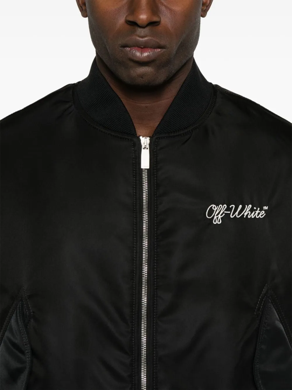 SCRIPT VARSITY JACKET sold by Lord & Taylor product image thumbnail 3