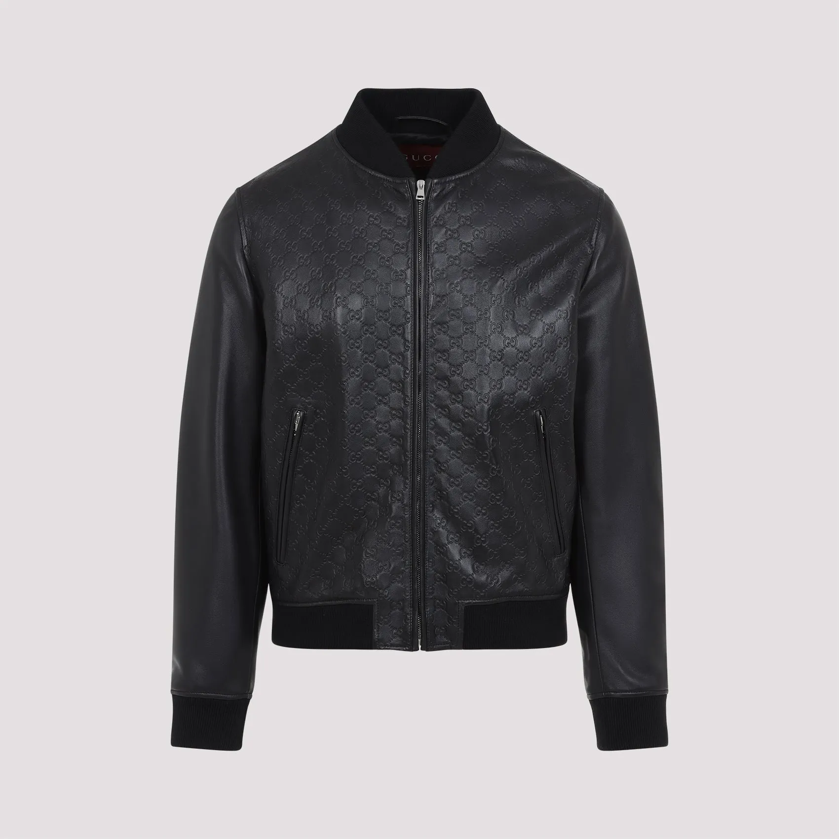 LEATHER JACKET GG LOGO sold by Lord & Taylor product image thumbnail 2