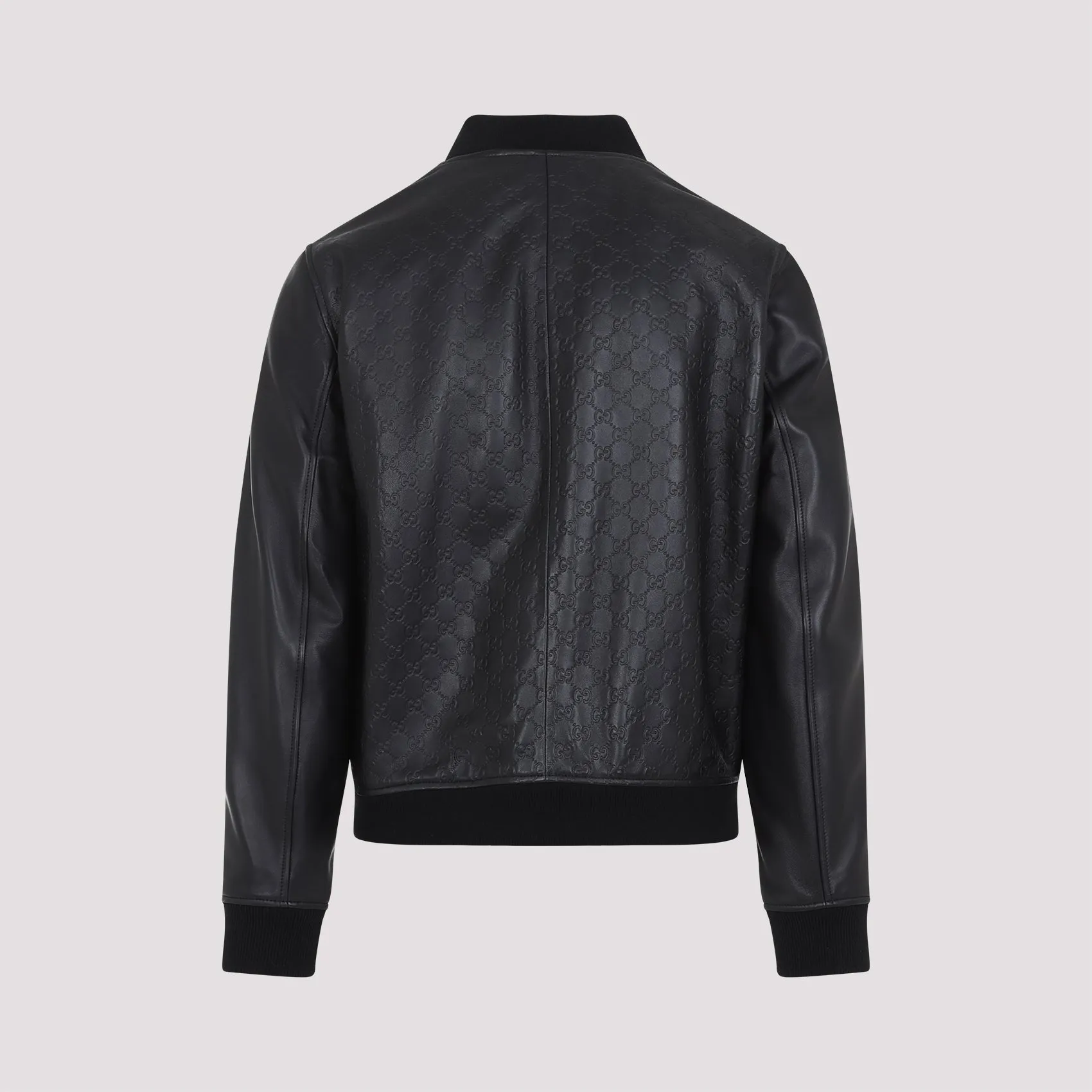 LEATHER JACKET GG LOGO sold by Lord & Taylor product image thumbnail 3