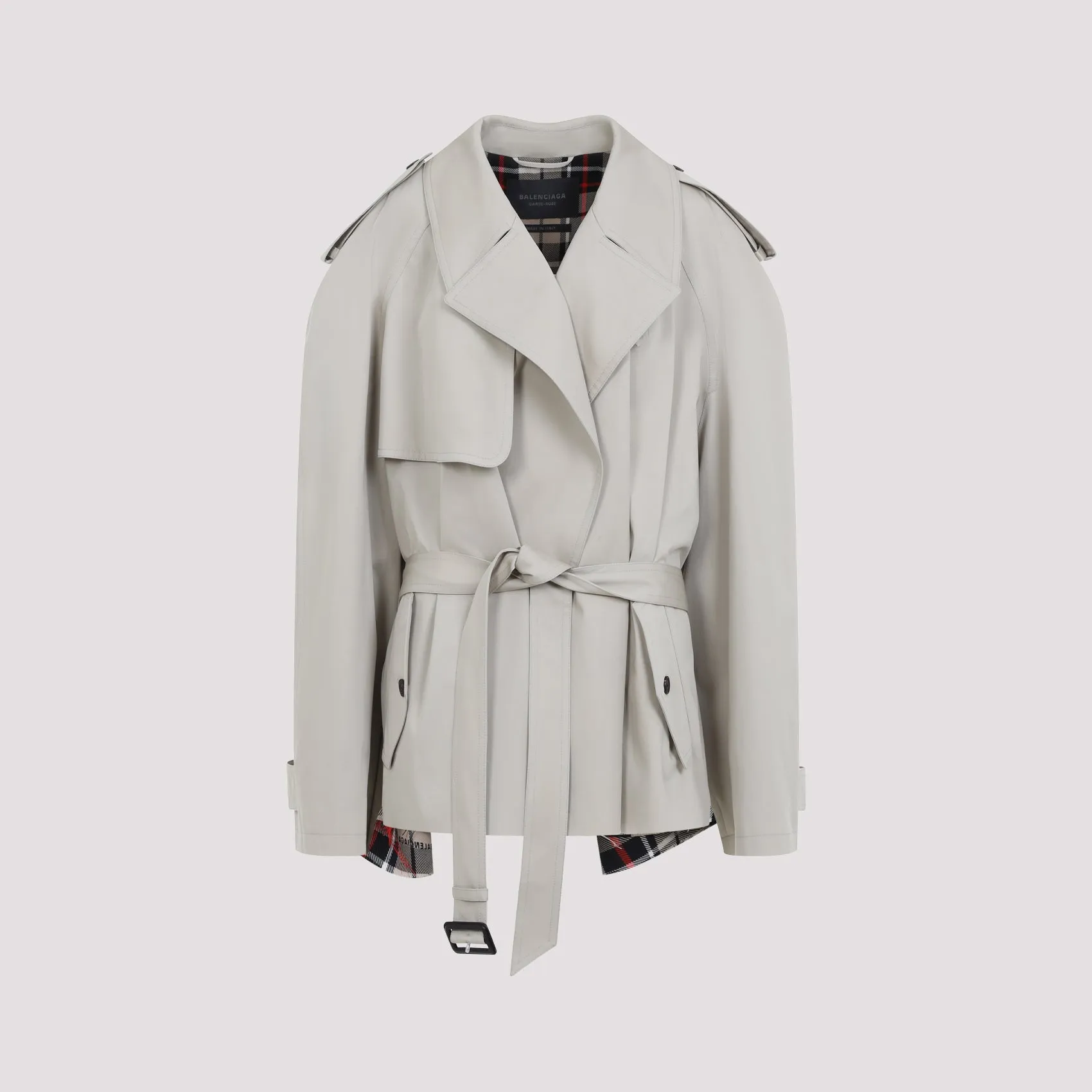 CROPPED TRENCH sold by Lord & Taylor product image thumbnail 2