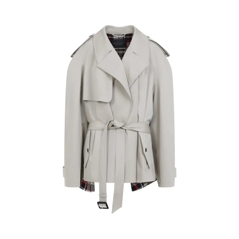 CROPPED TRENCH sold by Lord & Taylor