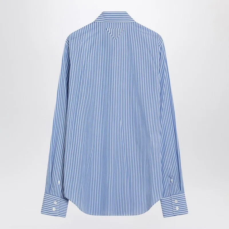 LIGHT BLUE POPLIN SHIRT WITH RHINESTONES sold by Lord & Taylor product image thumbnail 2