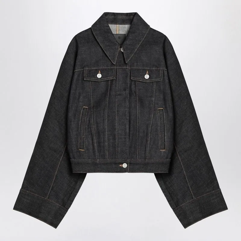 DARK BLUE DENIM JACKET sold by Lord & Taylor product image thumbnail 2