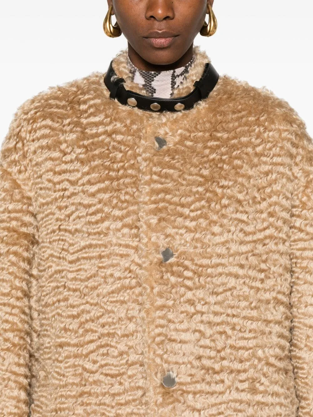 SINGLE BREASTED TRENCH COAT WITH LEATHER BELT AT COLLAR AND CUFF sold by Lord & Taylor product image thumbnail 4