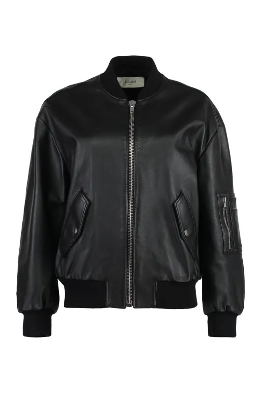 CALF LEATHER JACKET sold by Lord & Taylor