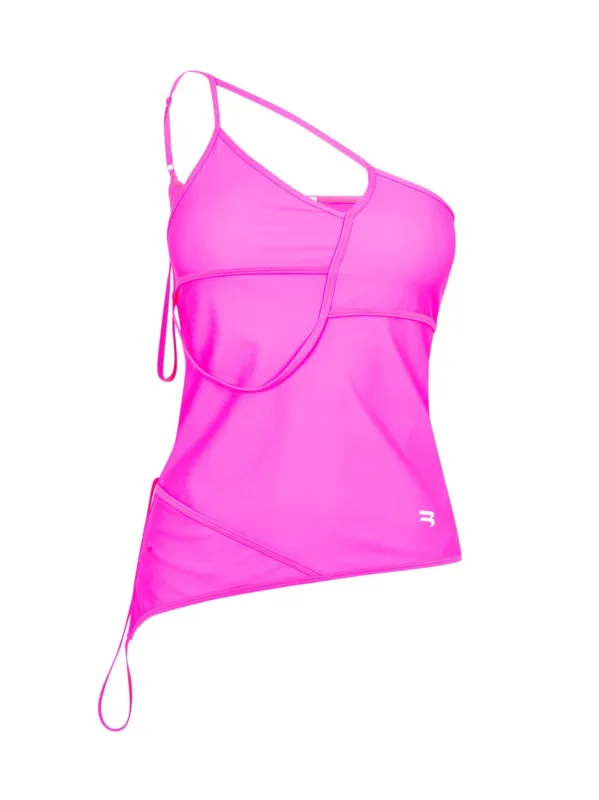 ASYMMETRIC STRAP TOP sold by Lord & Taylor