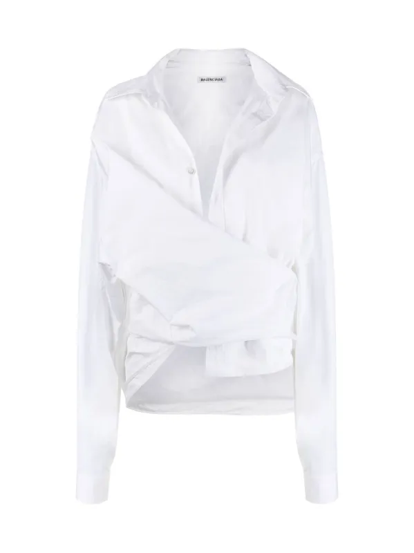 OVERSIZED WRAP SHIRT made by Balenciaga